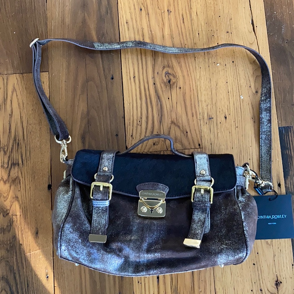 Cynthia Rowley Satchel Bag With Crossbody Strap